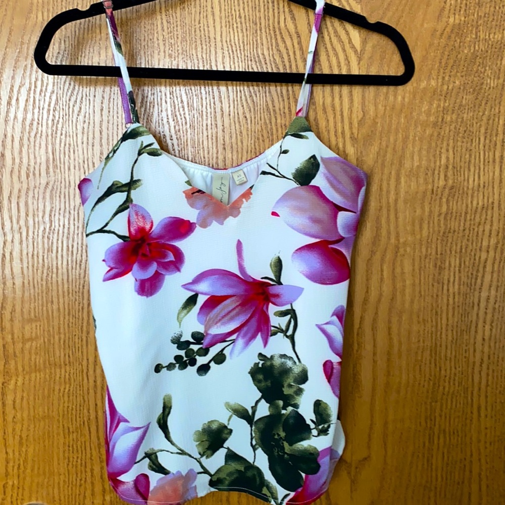 XS Allison Joy Floral Tank Top